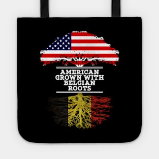 American Grown With Belgian Roots - Gift for Belgian From Belgium Tote