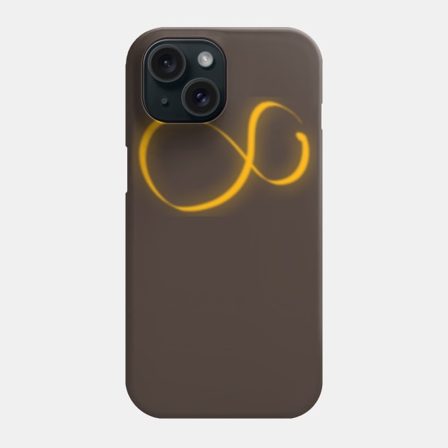 Infinity Glow Phone Case by Whole Lotta Pixels