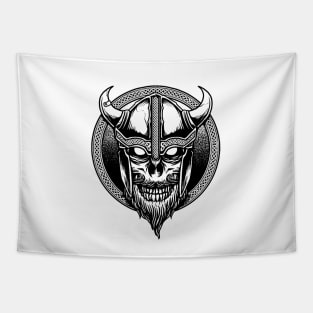 Viking Skull Tapestry