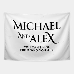 Roswell - Michael and Alex Tapestry