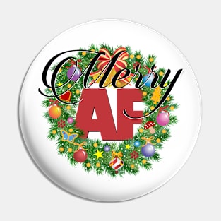 Merry AF Pin