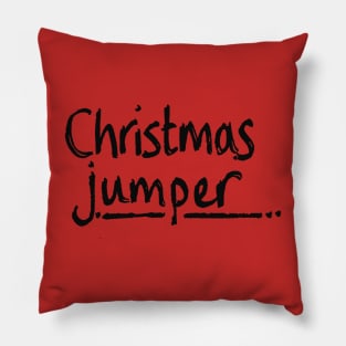 Christmas Jumper Pillow