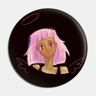 Angel girl Pin