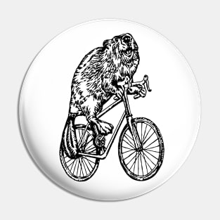 SEEMBO Beaver Cycling Bicycle Bicycling Biking Riding Bike Pin