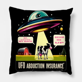 UFO Abduction Pillow