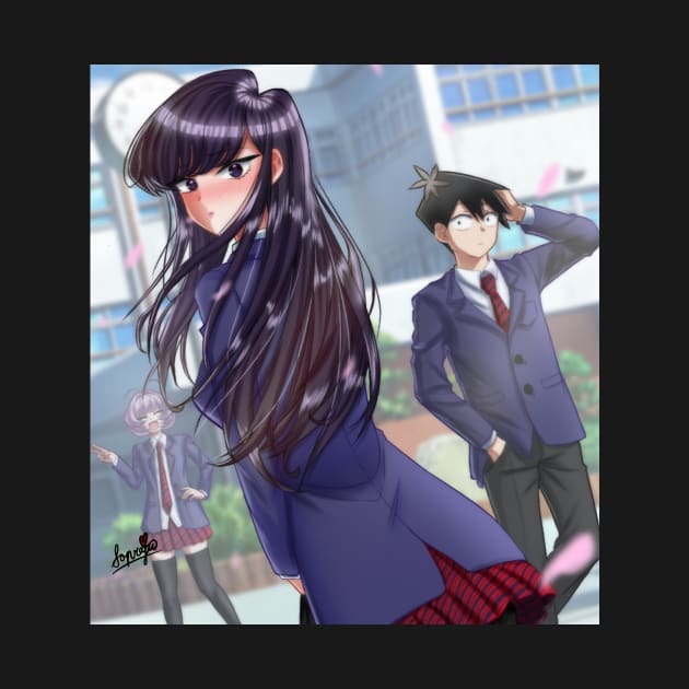 Komi-san wa komyushou desu by sopraju