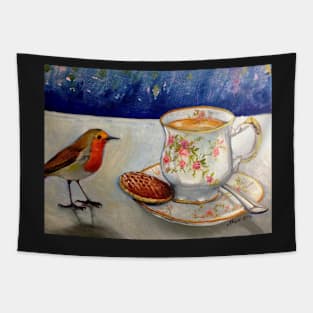 "Tea for One" Tapestry