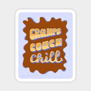 Cramps, Couch, Chill Magnet