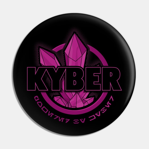 Powered by KYBER - purple Pin by TrulyMadlyGeekly