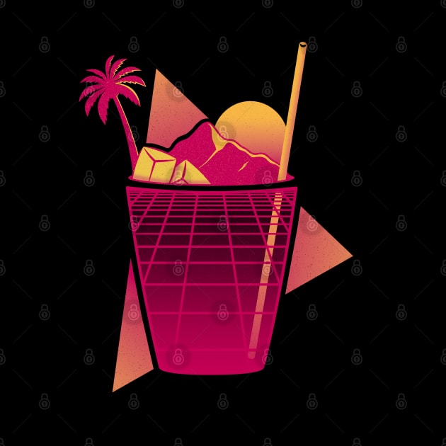 Retrowave Cocktail by Eilex Design