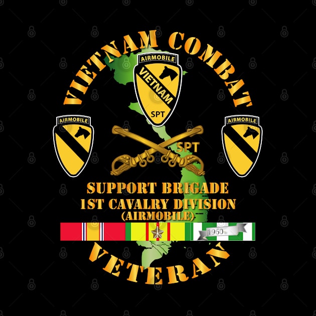 Vietnam Combat Cavalry Veteran w  Support Brigade - 1st Cav Div by twix123844