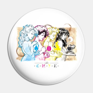 Café CMYK Pin