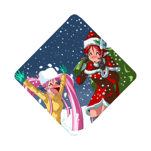 Christmas Roa with Yuimei popping out of the snow! T-Shirt