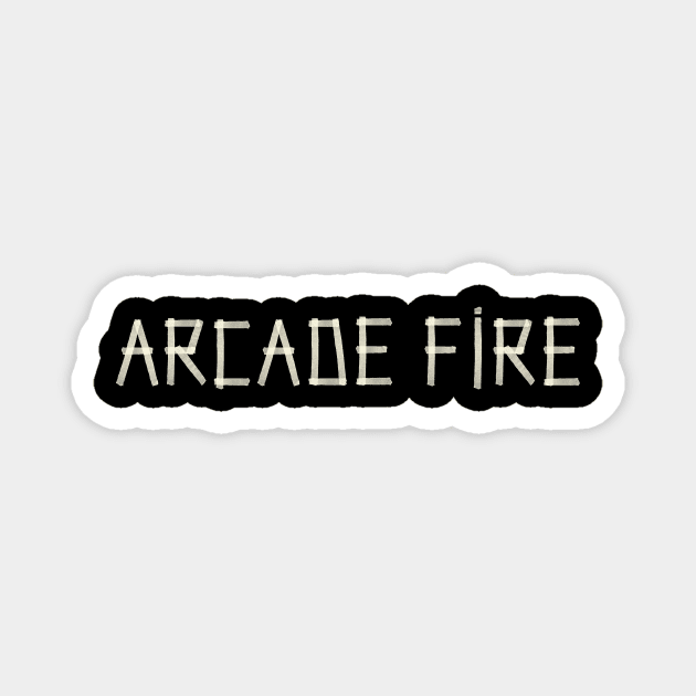 Arcade Fire - Paper Tape Magnet by PAPER TYPE