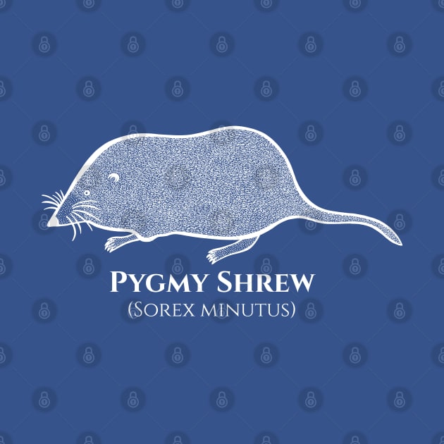 Pygmy Shrew with Common and Scientific Names - cute rodent by Green Paladin