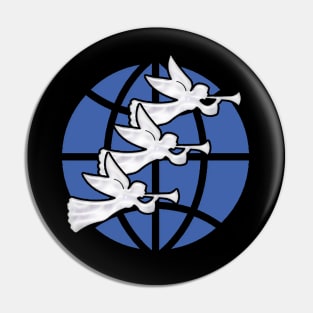 Seventh-Day Advenist Three angel's logo Pin