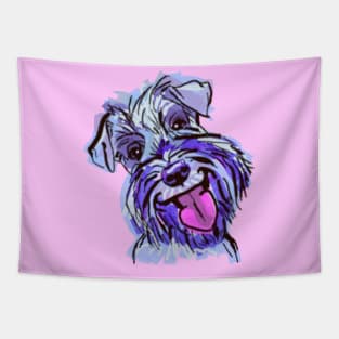 The Schnauzer Love of My Life Tapestry