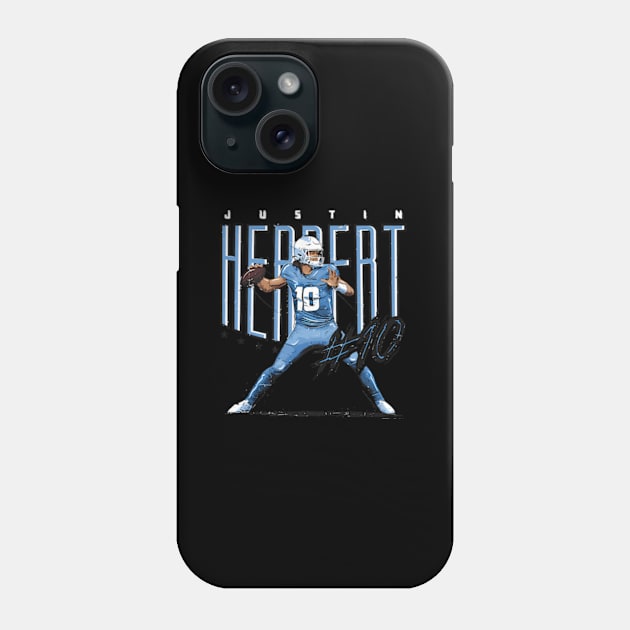 Justin Herbert Los Angenel C Player Phone Case by caravalo