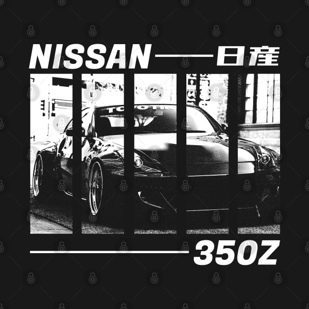 NISSAN 350Z Black 'N White 3 (Black Version) by Cero