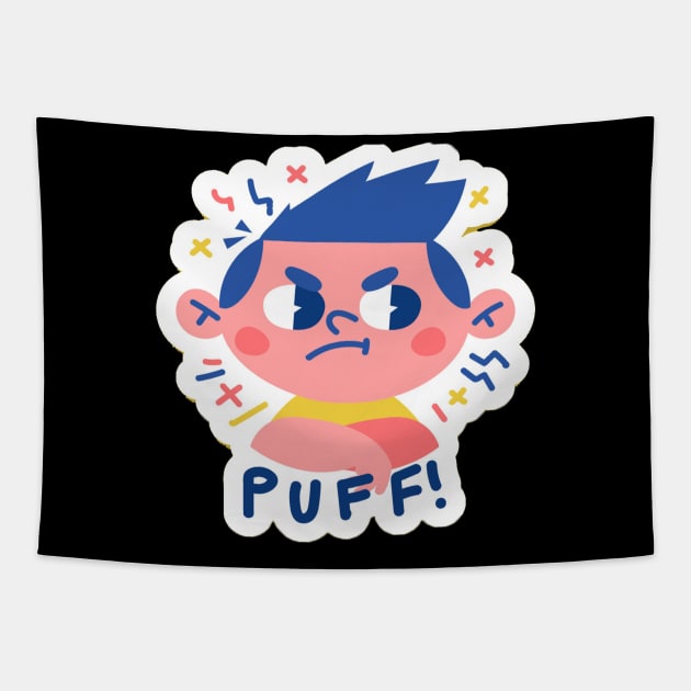 puff boy Tapestry by This is store