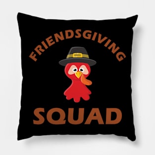 Friends Giving Squad - Friendsgiving Funny Thanksgiving Holiday Pillow