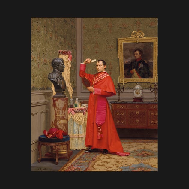 The Comparison by Jehan Georges Vibert by Classic Art Stall