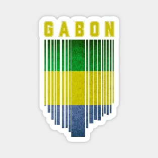 Gabon flag, gabonese flag Magnet