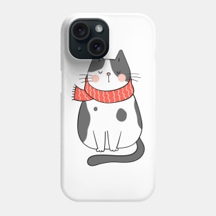 Cute Christmas Cat Phone Case