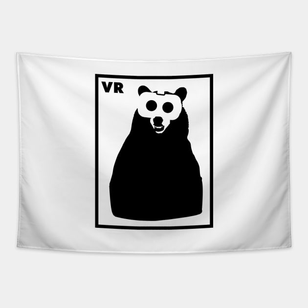 Vr Bear Tapestry by wearmenimal