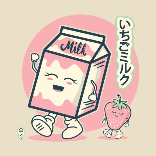 Japanese Strawberry Milk T-Shirt