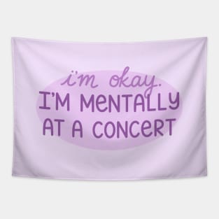 Mentally at a Concert Tapestry