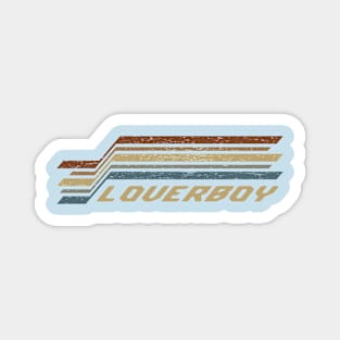 Loverboy Stripes Magnet