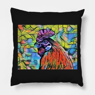 Abstract roster Pillow