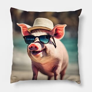 Funny pig Pillow