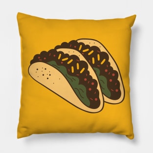 gravy taco Pillow