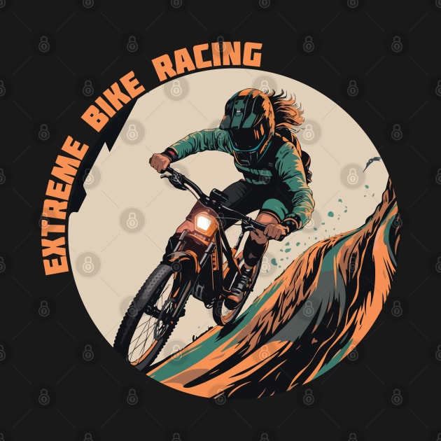 Extreme bike racing by AnnArtshock