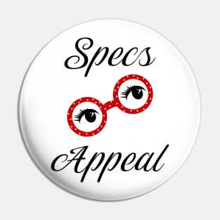 Specs Appeal Pin