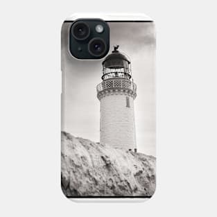 Over the Lighthouse garden wall - Mull of Galloway lighthouse, Scotland Phone Case