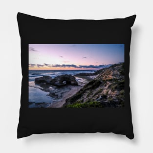 London Bridge, Portsea, Mornington Peninsula, Victoria, Australia Pillow