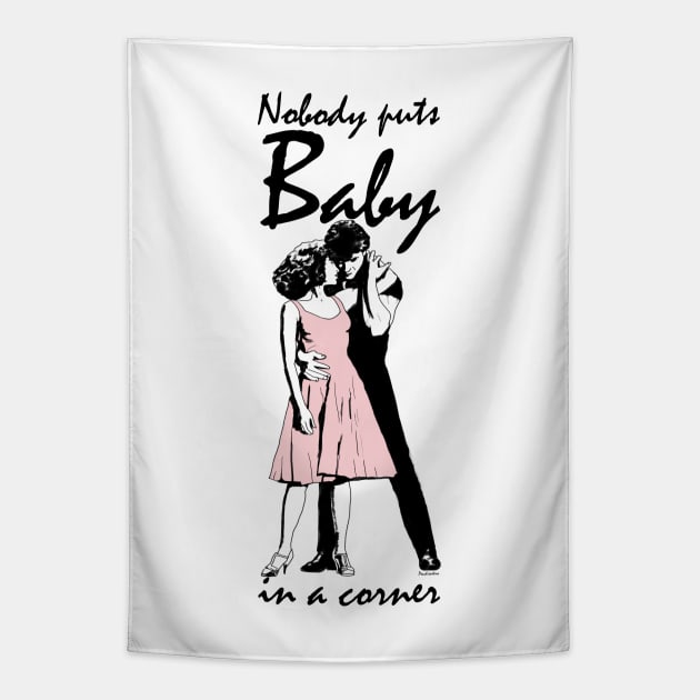 Dirty Dancing Tapestry by Pendientera