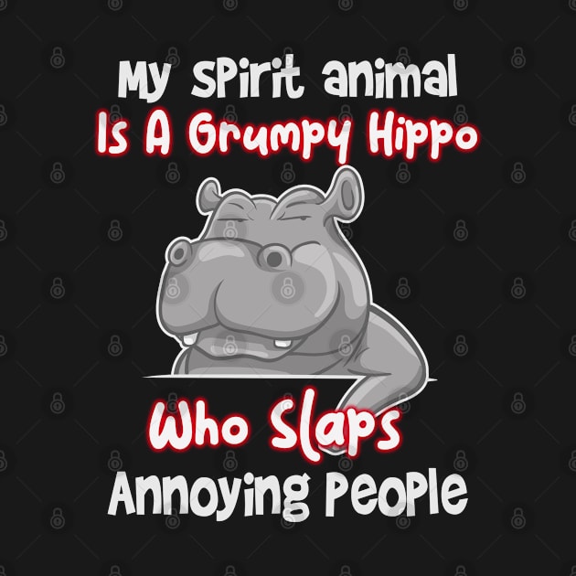 Fun Grumpy Hippo by savariya