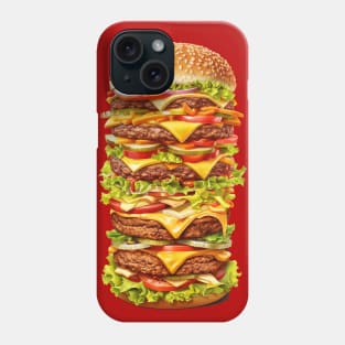 Mega Cheeseburger Phone Case