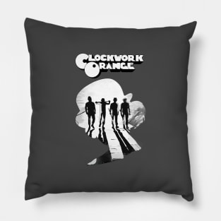 Clockwork Orange Alex Silhouette Pillow