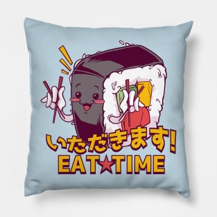 Sushi Lunch Quote Pillow