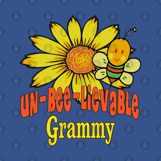 Unbelievable Grammy Sunflowers and Bees by FabulouslyFestive