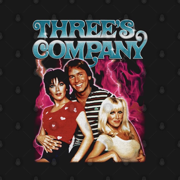 The Classic Three's Company by Rage Against Tee Machine