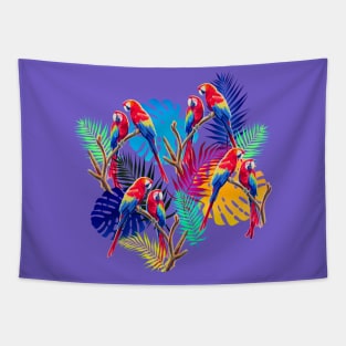 Macaws Tapestry