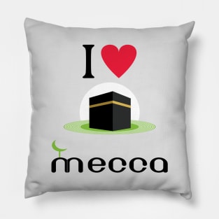 Mecca Kaaba Hajj gift-I love mecca kaaba hajj gift Pillow