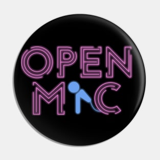 Open Mic Pin