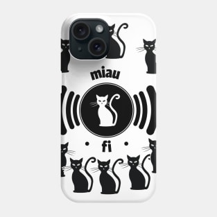 miau miau wifi Phone Case